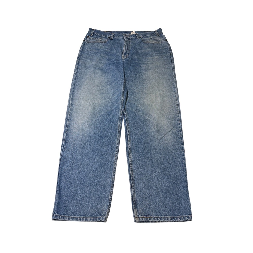 Vintage 00s Levis Relaxed Straight Leg Jeans Mens 38x32 Blue Denim